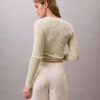 Pantaloni scurți din satin de bumbac Pantaloni scurți din satin de bumbac