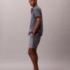 Pantaloni scurți din seersucker Pantaloni scurți din seersucker