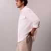 Pantaloni scurți din seersucker Pantaloni scurți din seersucker