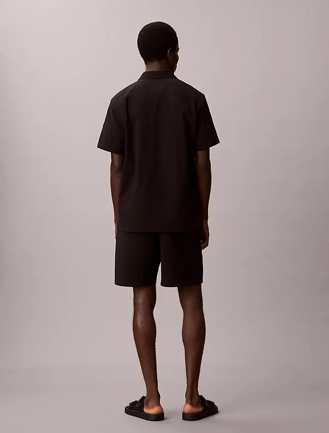 Pantaloni scurți din seersucker Pantaloni scurți din seersucker