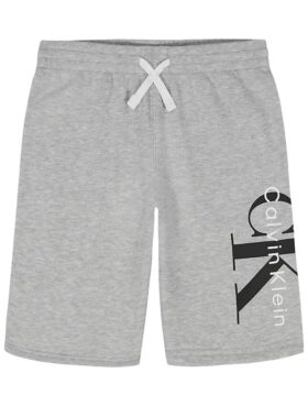 Pantaloni scurți din tricot cu imprimeu Monologo pentru băieți