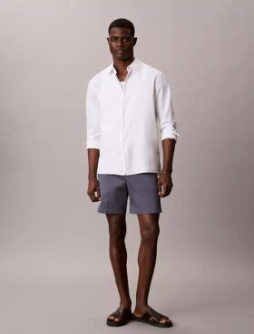 Pantaloni scurți drepți din Cotton Stretch