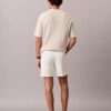 Pantaloni scurți drepți din Cotton Stretch Pantaloni scurți drepți din Cotton Stretch