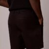 Pantaloni scurți drepți din Cotton Stretch Pantaloni scurți drepți din Cotton Stretch
