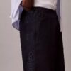 Pantaloni scurți lungi din denim indigo ușor Pantaloni scurți lungi din denim indigo ușor