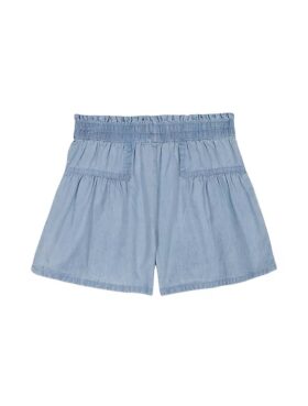 Pantaloni scurți pentru fete cu talie legată