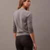 Pantaloni skinny cu imprimeu în carouri Ponte