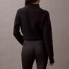 Pantaloni skinny cu imprimeu în zig-zag