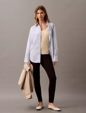 Pantaloni skinny di ponte