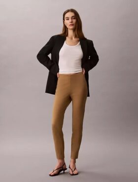 Pantaloni skinny di ponte