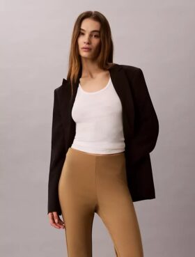 Pantaloni skinny di ponte