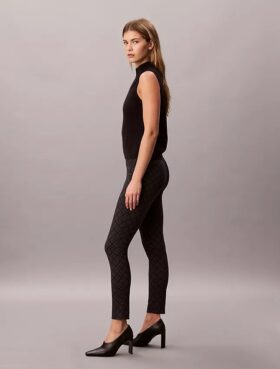 Pantaloni skinny di ponte