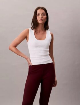 Pantaloni skinny di ponte