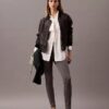 Pantaloni skinny din ponte uni Pantaloni skinny din ponte uni