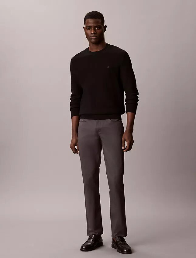 Pantaloni slim cu 5 buzunare Pantaloni slim cu 5 buzunare