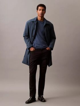 Pantaloni slim cu 5 buzunare