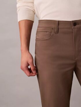 Pantaloni slim cu 5 buzunare