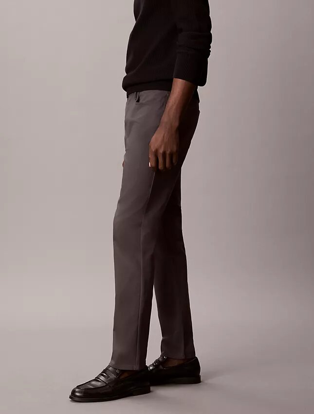 Pantaloni slim cu 5 buzunare Pantaloni slim cu 5 buzunare