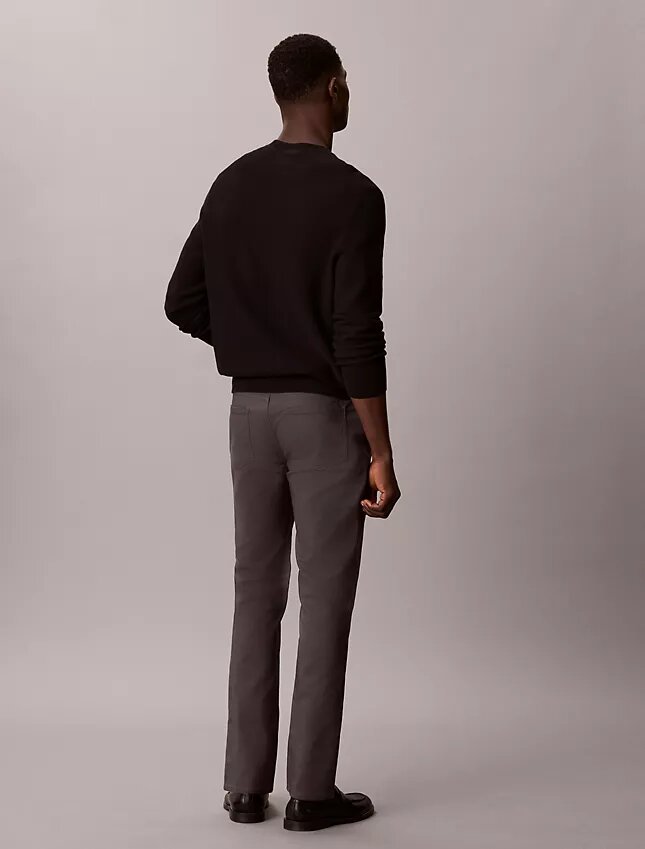 Pantaloni slim cu 5 buzunare Pantaloni slim cu 5 buzunare