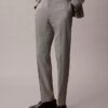 Pantaloni slim cu imprimeu houndstooth Pantaloni slim cu imprimeu houndstooth