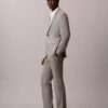 Pantaloni slim cu imprimeu houndstooth Pantaloni slim cu imprimeu houndstooth