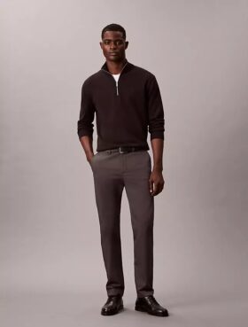 Pantaloni slim din bumbac Cotton Stretch
