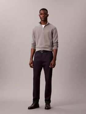 Pantaloni slim din bumbac Cotton Stretch