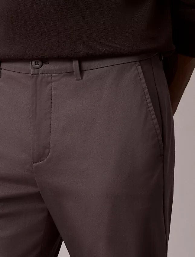 Pantaloni slim din bumbac Cotton Stretch Pantaloni slim din bumbac Cotton Stretch