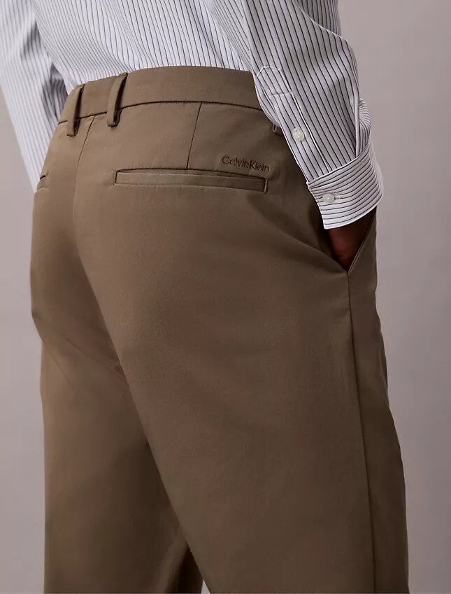Pantaloni slim din bumbac Cotton Stretch Pantaloni slim din bumbac Cotton Stretch