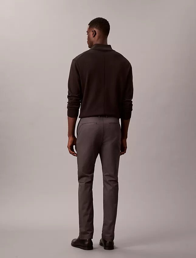 Pantaloni slim din bumbac Cotton Stretch Pantaloni slim din bumbac Cotton Stretch