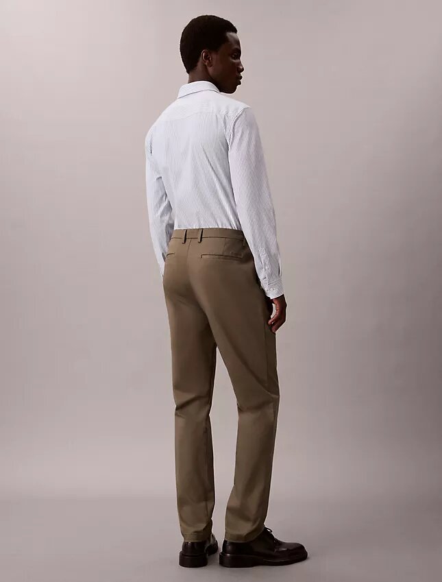 Pantaloni slim din bumbac Cotton Stretch Pantaloni slim din bumbac Cotton Stretch