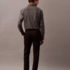 Pantaloni slim din gabardină de lână
