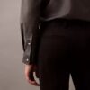 Pantaloni slim din gabardină de lână