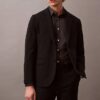 Pantaloni slim din gabardină de lână
