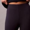 Pantaloni slim evazați din țesătură Ponte