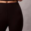 Pantaloni slim evazați din țesătură Ponte