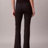 Pantaloni slim evazați din țesătură Ponte