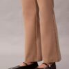 Pantaloni slim evazați din țesătură Ponte
