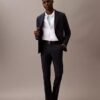 Pantaloni slim fit rafinați, elastici