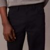 Pantaloni standard drepți, elastici, cu 5 buzunare