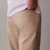 Pantaloni standard drepți, elastici, cu 5 buzunare