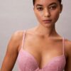 Perfectly Fit Lace Push-Up Plunge Bra