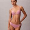 Perfectly Fit Lace Push-Up Plunge Bra