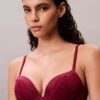 Perfectly Fit Lace Push-Up Plunge Bra