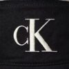 Pălărie tip bucket din twill cu monogramă brodată