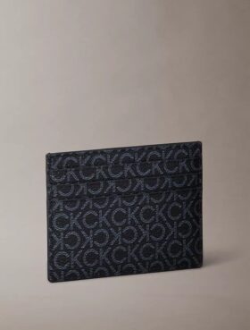 Portcard cu monogramă și textură granulată