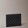 Portcard cu monogramă în relief pe toată suprafața
