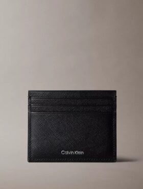 Portcard rafinat din piele Saffiano