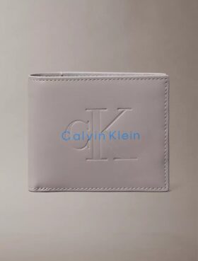 Portofel pliant Monologo cu relief