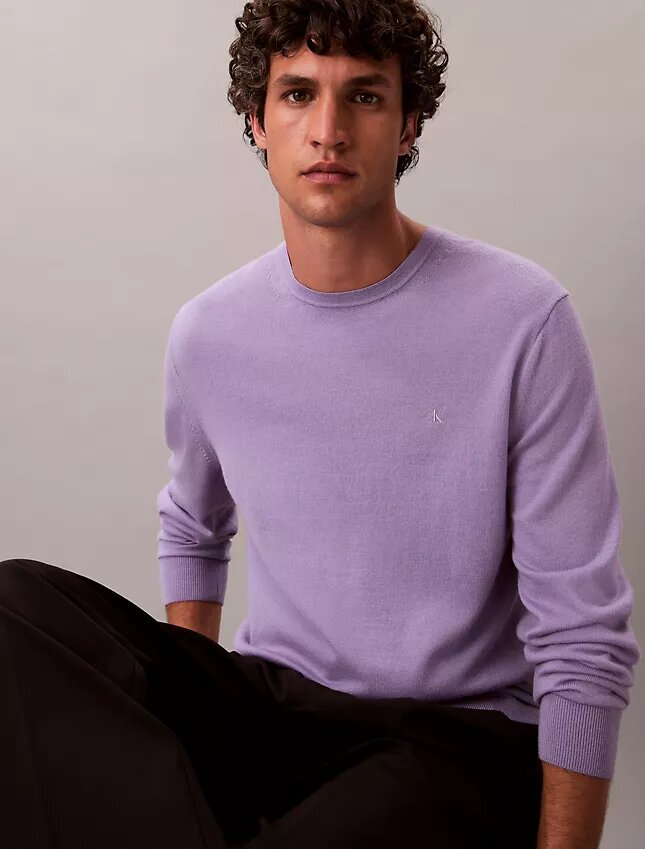 Pulover clasic din lână merino Pulover clasic din lână merino